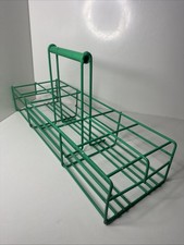 Vintage 1950s Milk Bottle Carrier 8 Bottles Caddy Holder