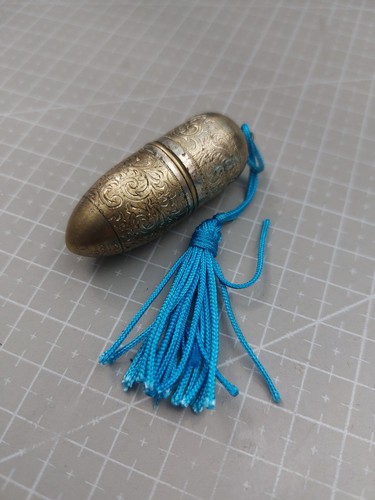 Vintage bullet sewing kit - vintage,