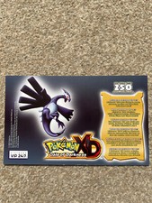 Pokemon XD Gale Of Darkness Nintendo Gamecube UK PAL Genuine ViP Points Card 