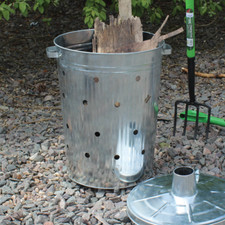 15L 60L 90L Garden INCINERATOR / LEAVE /PAPER /Fire Bin Incinerator Galvanised 