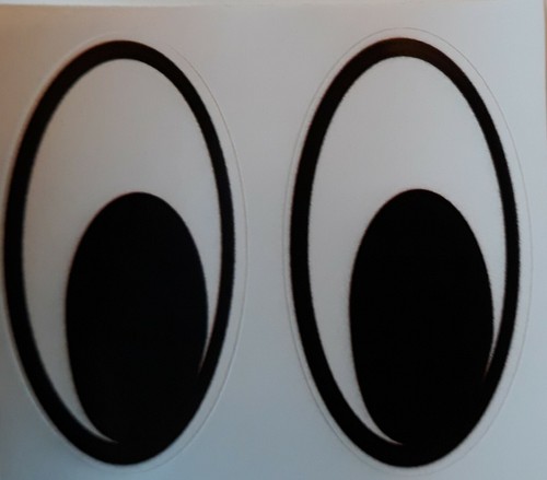 Eyes sticker lambretta vespa - sticker,