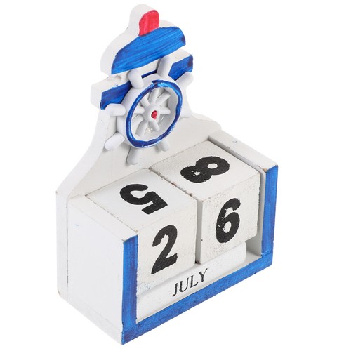 Cartoon wood calendar - wood,