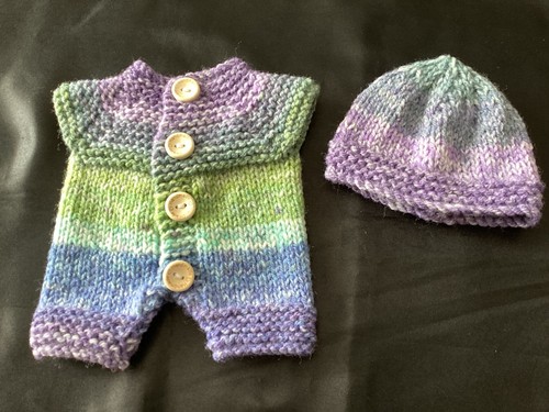 Hand knitted dolls - knitted, to