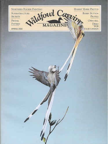 Waterfowl carving magazine - carving,