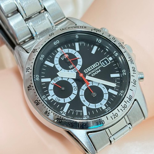 Seiko chronograph 100m - 100m, men's
