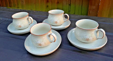 DENBY DAYBREAK 4 x TEACUPS AND