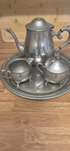 Piece vintage silver plaed - vintage,