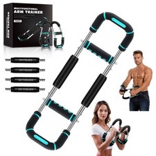 Twister Arm Trainer Chest Expander Workout  Adjustable Strength Muscle Bar Body