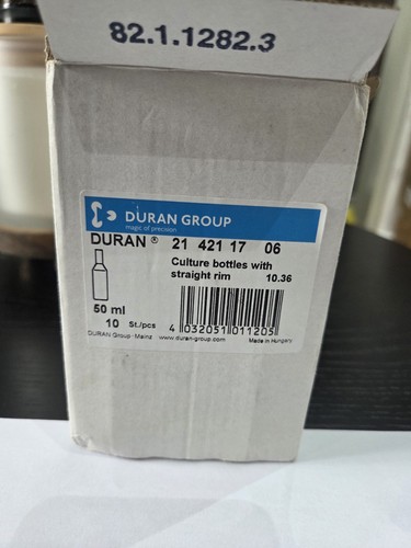 Schott duran culture bottles - culture,