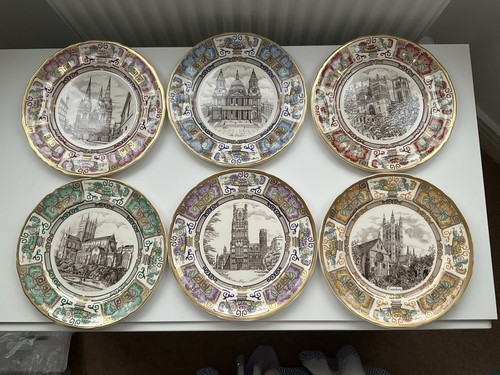 Set six christmas plates - of, by