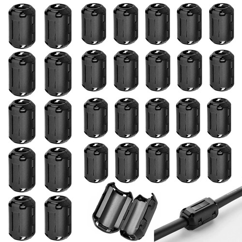 Ferrite ring core black - ring, black,