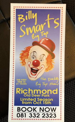 Billy smarts circus - circus, flyer