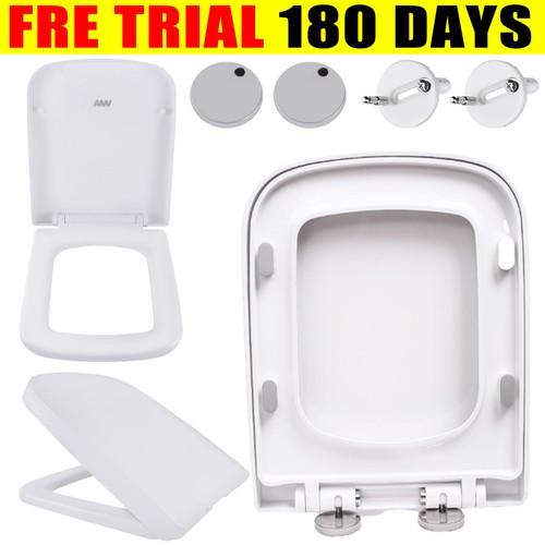 Bathroom square toilet - bathroom, seat