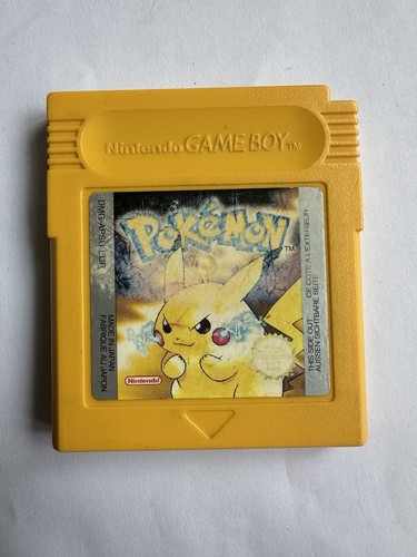 Pokemon yellow game boy - boy,