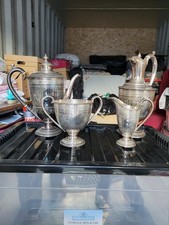 Ornate Antique / Vintage  Silverplated Teapot and Coffeepot GORGEOUS