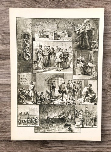 Antique 1880s the tower - antique, of