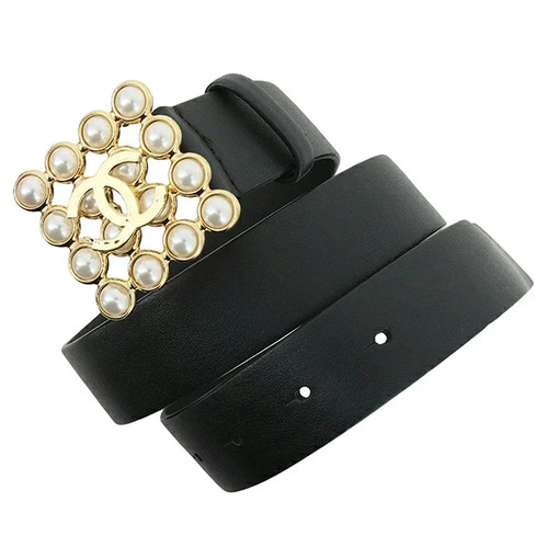 Chanel belt leather costume - chanel,