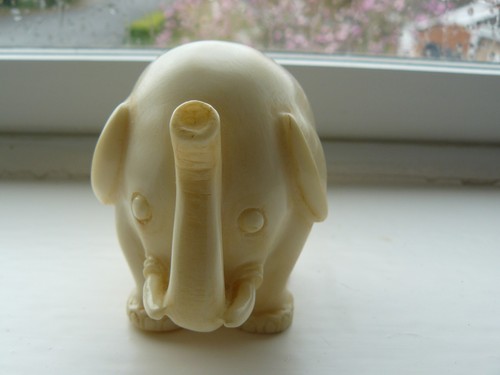 Vintage cream smooth - , soapstone