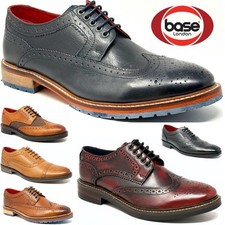 Designer Mens Genuine Leather Lace Up Brogues Shoes Oxford Dress Wedding UK Size
