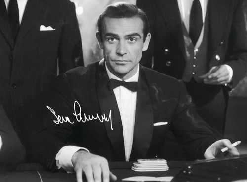 Photo signed by 007 - a3,