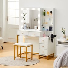 Dressing Table With LED Lights
