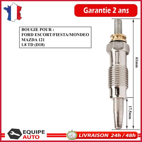 Glow plug for escort fiesta - plug,