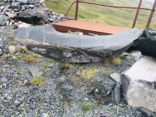 Westmorland Green Slate Natural Stone Bench “The Banana Bench” 2m Long