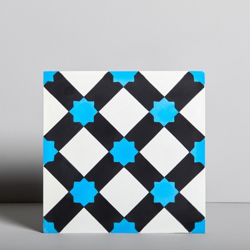 200x200mm marrakech blue - 200x200mm,