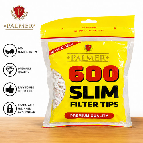 Palmer 600 slim filter tips - palmer,