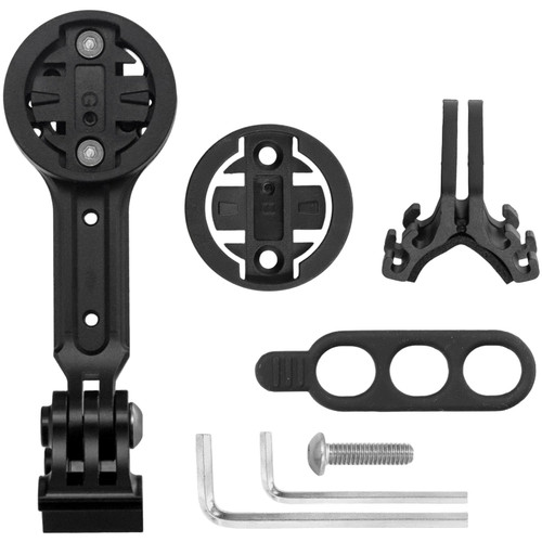 Black aluminum bracket - black, for