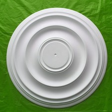 Plaster ceiling rose plain - rose,