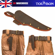 TOURBON Hunting Knife Sheath Fixed Blade Belt Holster Protective Cover Gift UK