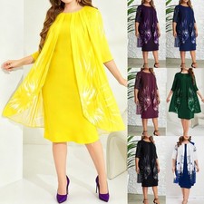 Ladies Floral Chiffon Layered