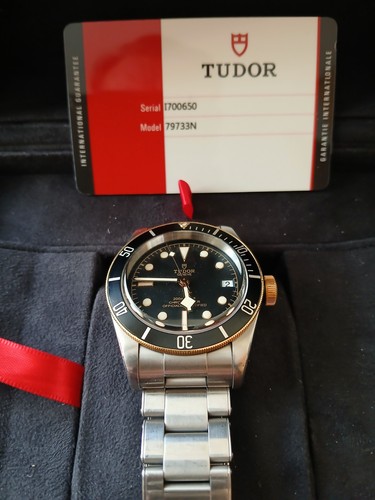 Tudor black bay men - men's, watch