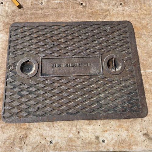 Cast iron manhole - iron, cover