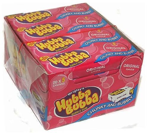 20x wrigley hubba - wrigley's,