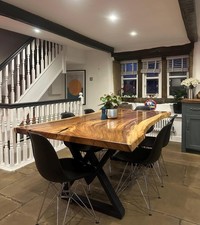 Solid Wood Live Edge Walnut