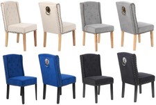 Velvet Dining Chairs Set of 2