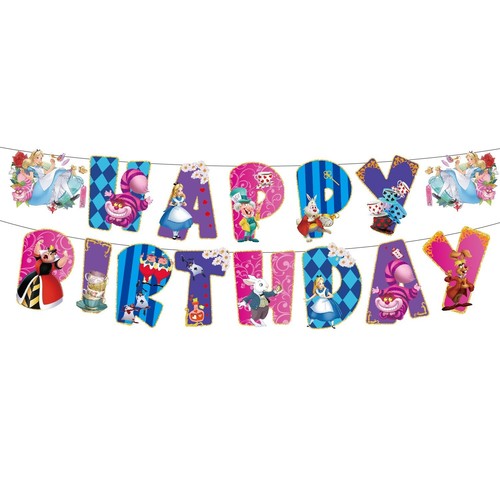Alice wonderland banner - in,