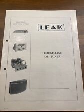 Leak Through line Tuner For Amplifier  Information Leaflet 2 Page - T66