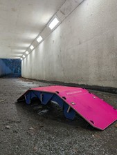 MTB Jump Ramp BMX Scooter Bike Ramp Bike Ramp TableTop Small Portable folding