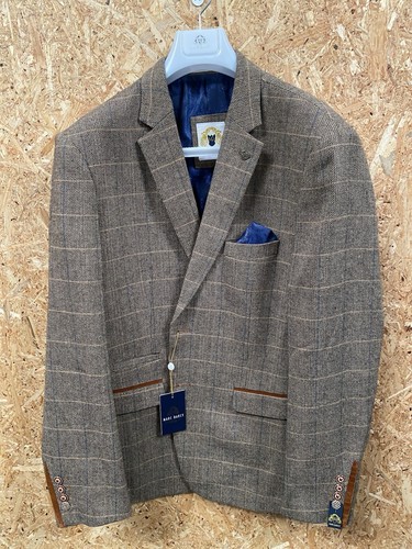 Marc darcy ted tan blazer - tan, size