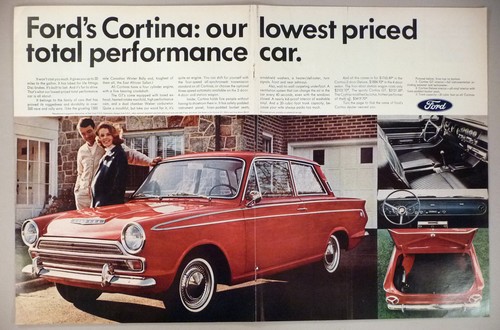 Ford cortina large centerfold - ford,