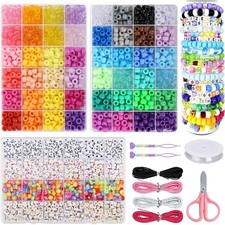 2000pcs Pony Beads for