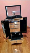 Modern Mirrored Jewellery Box