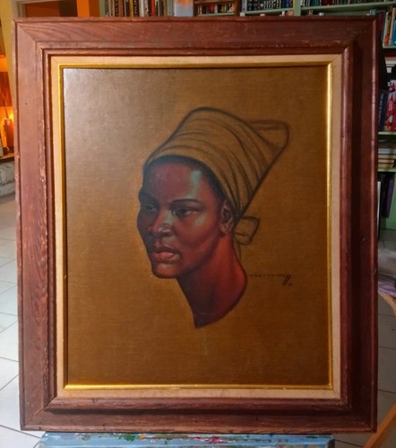 Zulu girl tretchikoff painting - zulu,