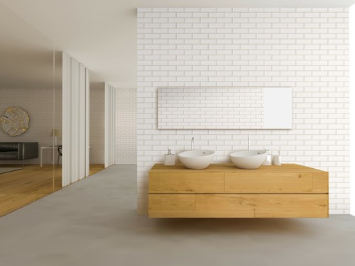 London tile effect - tile, bathroom