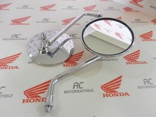 Honda CL 450 1x rear view mirror handlebar mirror mirror chrome new mirror new M10