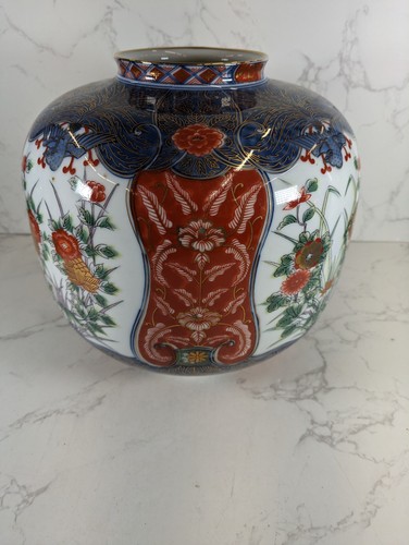 Japanese imari porcelain vase - japanese,