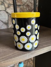 Vintage St Michael Floral Metal Kitchen Canister